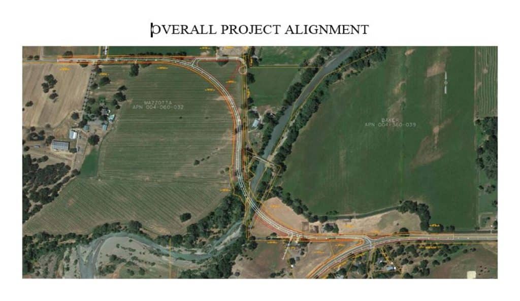 Evergreen Bridge Replacement Overall Project Alignment